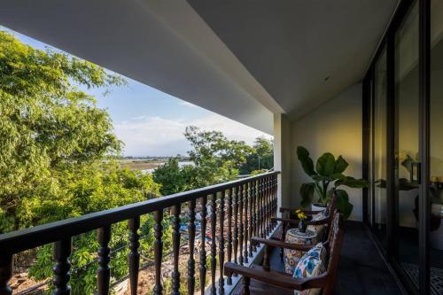 Μπαλκόνι ή βεράντα στο Hoianoi Villa
