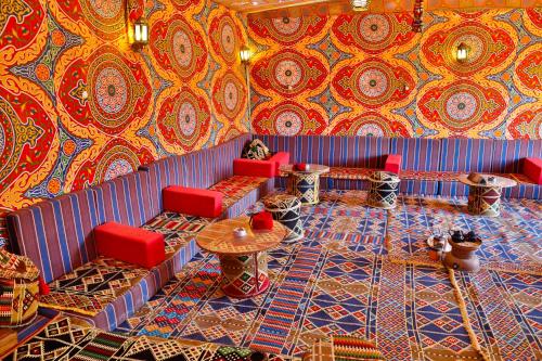 Zona de estar de Magic Beach Hotel Hurghada