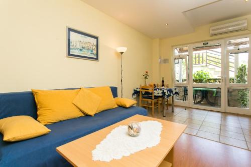 Zona d'estar a Apartments Radić
