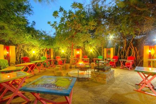Jardín al aire libre en Wielewaal Bush Lodge