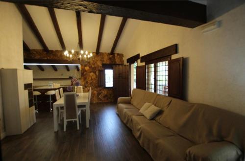 A seating area at Casa Rural EL CAMPICO
