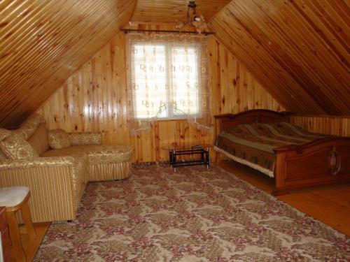 Χώρος καθιστικού στο Vyshenka Guest House