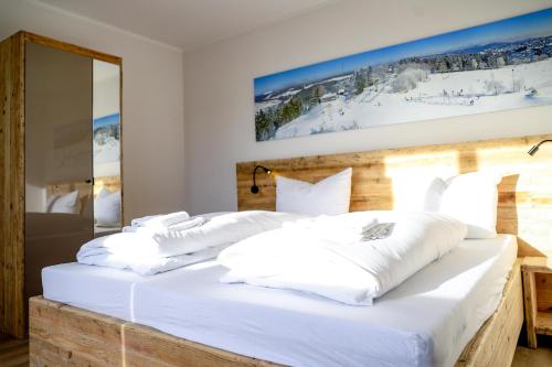 Postel nebo postele na pokoji v ubytování Smart Resorts Haus Brilliant Ferienwohnung 602