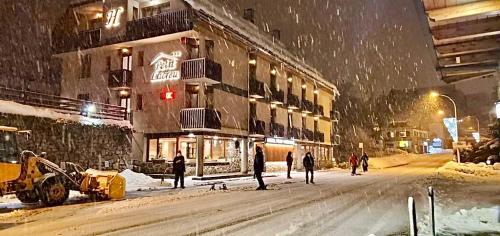 Hotel Lacreu en invierno