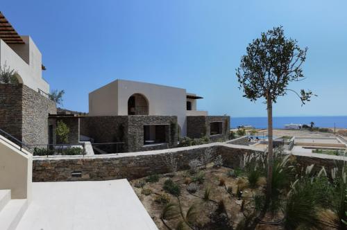a villa with a view of the ocean at NOS Hotel & Villas in Sifnos
