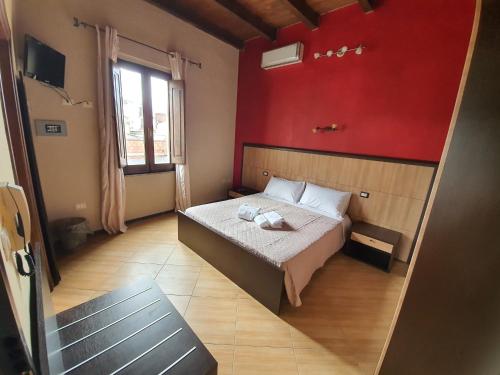 Postel nebo postele na pokoji v ubytování B&B 13