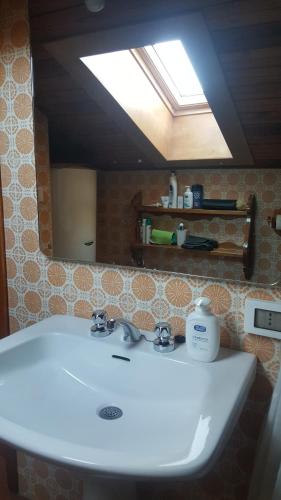 Ванная комната в Casa dell'alpinista