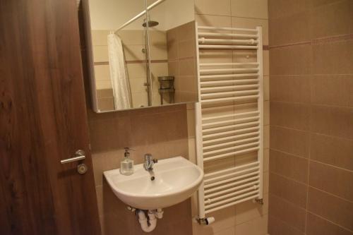 Koupelna v ubytování Apartmán198,cz