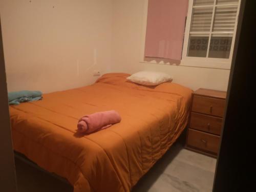 Posteľ alebo postele v izbe v ubytovaní Habitación con encanto