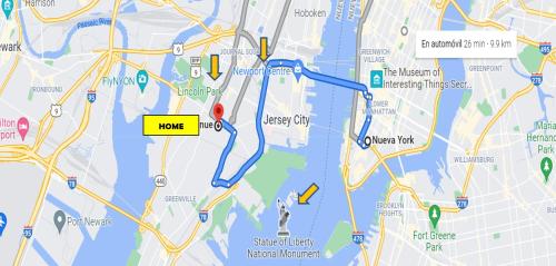 Galeriebild der Unterkunft LUXURY APARTMENTS 5QUEENBED - 20 min away Manhattan in Jersey City