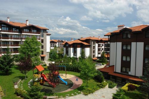 Budova, kde se aparthotel nachází