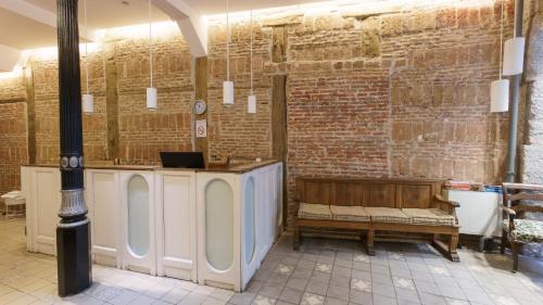 Koupelna v ubytování Hostal Madrid
