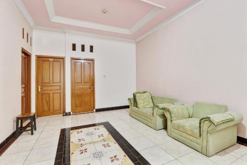 Χώρος καθιστικού στο Hotel Wisma CK