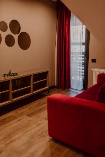 Χώρος καθιστικού στο Boutique Hotel Cattaleya