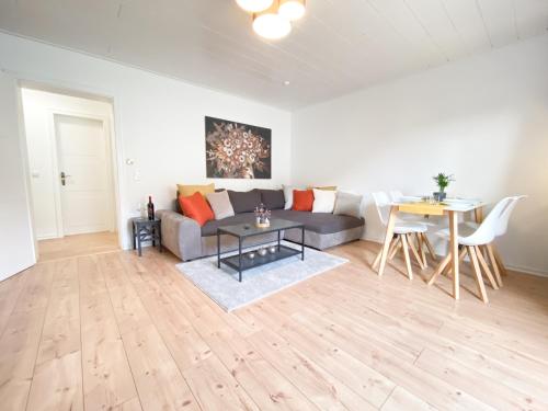 Posezení v ubytování Apartment Mozart