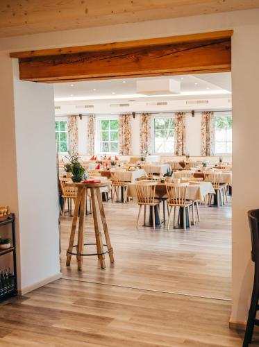 Restoran atau tempat lain untuk makan di Gasthof Franziskibad