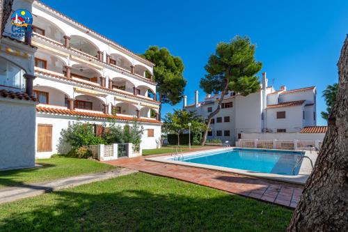 Swimmingpoolen hos eller tæt på Apartamentos Mallorca Casa Azahar