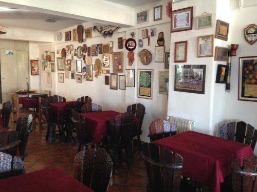 En restaurant eller et andet spisested på Hotel Verde Sol