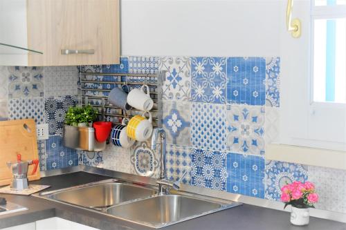 Nhà bếp/bếp nhỏ tại Casa Vacanze Enea