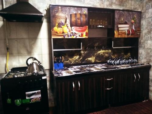 Dapur atau dapur kecil di Hotel Tashkent Muhammad
