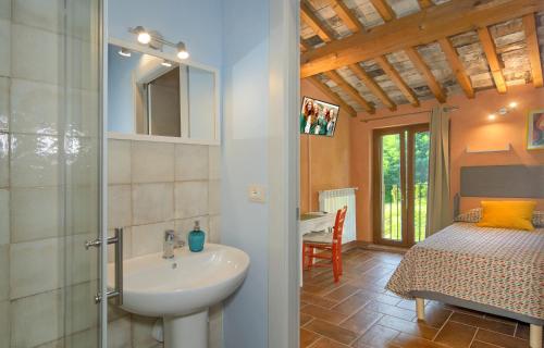 Łazienka w obiekcie Dolce Vita in Tuscany B&B