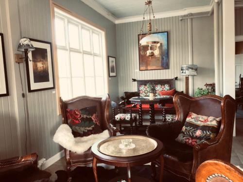 Χώρος καθιστικού στο Jotunheimen Arctic Domes