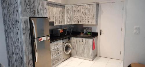 A kitchen or kitchenette at Tertels beach resort hurghada F 2-6