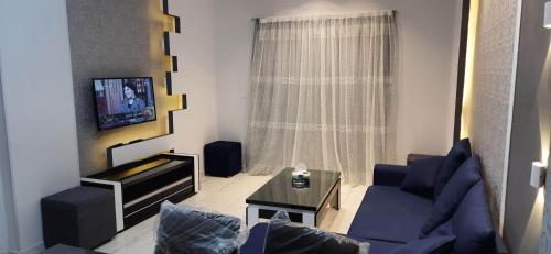 A television and/or entertainment centre at Tertels beach resort hurghada F 2-6