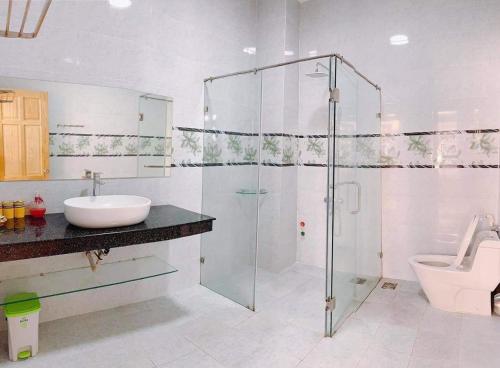 Phòng tắm tại Rio 008 homestay