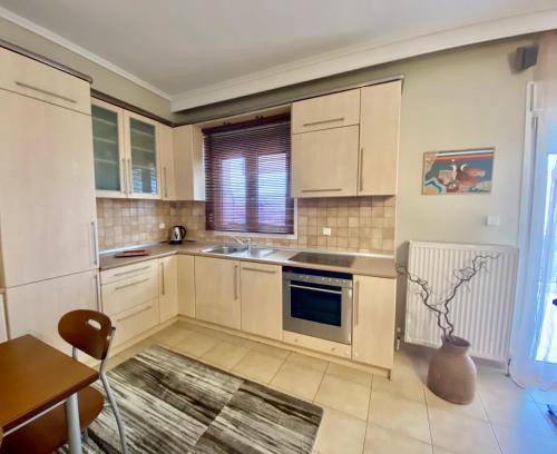Kuchyň nebo kuchyňský kout v ubytování DreamHouse Afroditis - Komotini