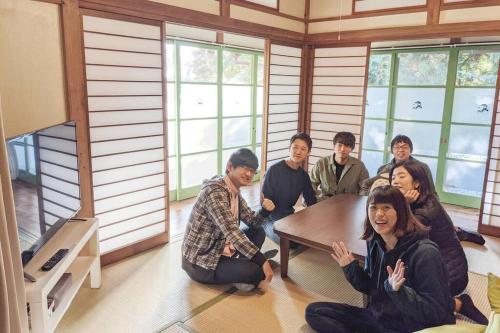 TV a/nebo společenská místnost v ubytování Forest Villa Hakone