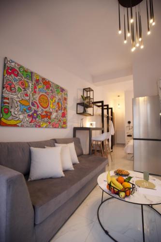 Η κουζίνα ή μικρή κουζίνα στο ODI ARTSPITALITY