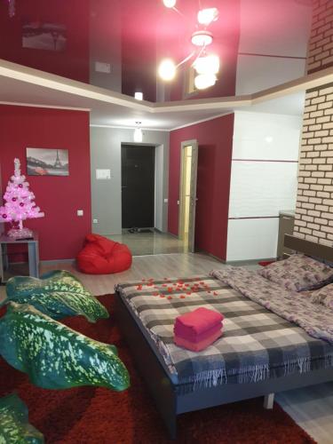 Gallery image of Стильна квартира-студія в центрі міста на набережній in Ternopilʼ