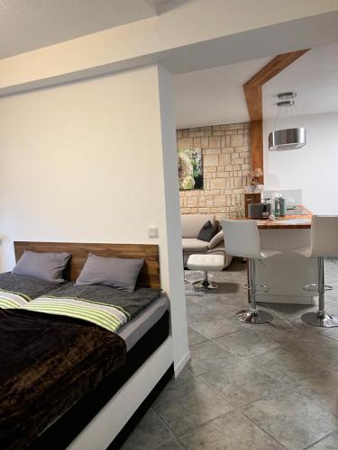 Posezení v ubytování wohnbar-Apartment