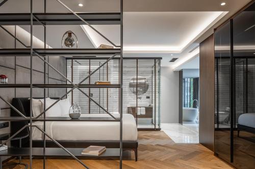 Postel nebo postele na pokoji v ubytování Hotel MANAMI