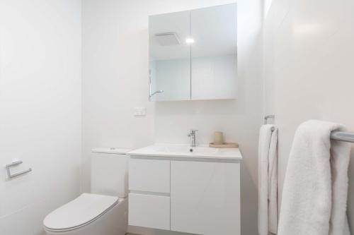 Koupelna v ubytování KULA Apartments Parramatta