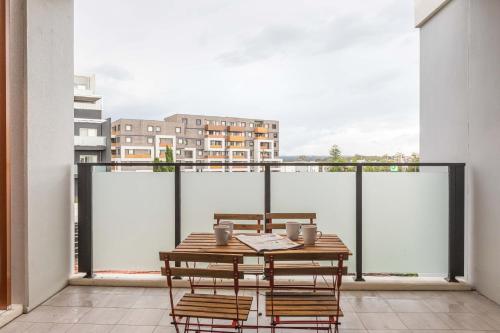 Balkón nebo terasa v ubytování KULA Apartments Parramatta