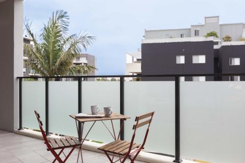 Balkón nebo terasa v ubytování KULA Apartments Parramatta