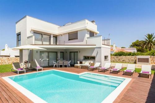 Villa de lujo con piscina cerca playa para 8, Son Carrio ...