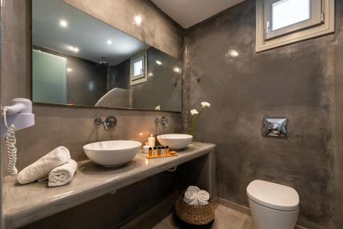 Un baño de Kalisperis Hotel