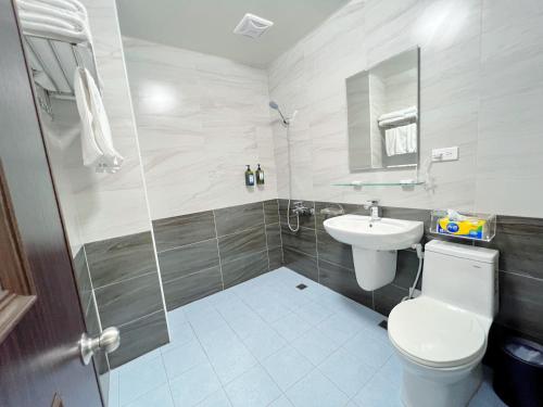 Koupelna v ubytování Mu Travel B&B