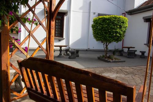Taman di luar Hotel Villa Souza Ltda
