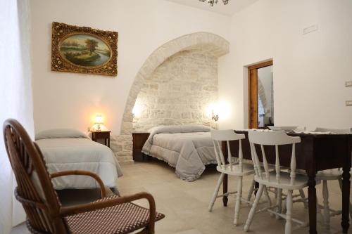 Postel nebo postele na pokoji v ubytování Antico Monastero