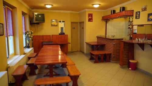 Restoran atau tempat lain untuk makan di Pajkos Póni Vendégház