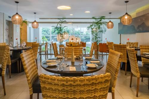 Ruang duduk di Matiz Niterói Design Hotel
