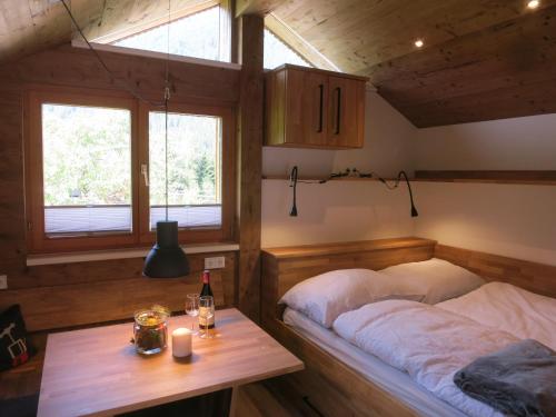 Postel nebo postele na pokoji v ubytování Haus Galgenul