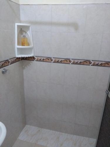 Koupelna v ubytování Hostal Princesa Katia