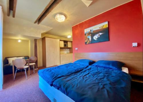 A seating area at Apartment with beautiful view of High Tatras