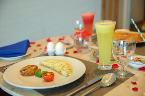 Comida en o cerca de este hotel