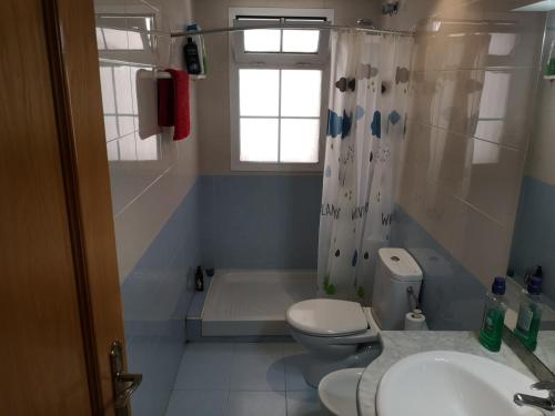 Kúpeľňa v ubytovaní Habitación con encanto